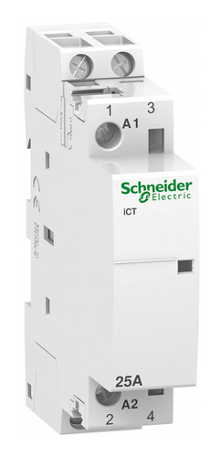 Модульный контактор Schneider Electric iCT 2P 25А 230/240В AC