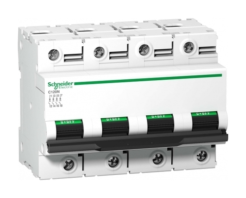 Автоматический выключатель Schneider Electric Acti9 4P 63А (D) 10кА