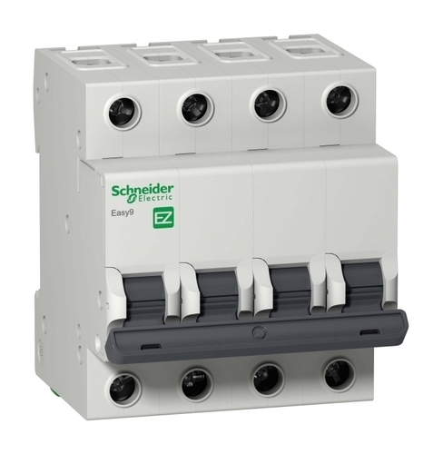 Автоматический выключатель Schneider Electric Easy9 4P 32А (B) 4.5кА