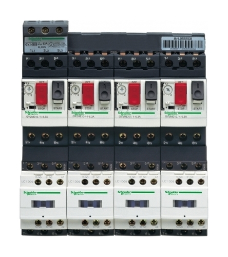 Пускатель Schneider Electric TeSys GV2DM 6.3А, 2.2кВт 400/230В