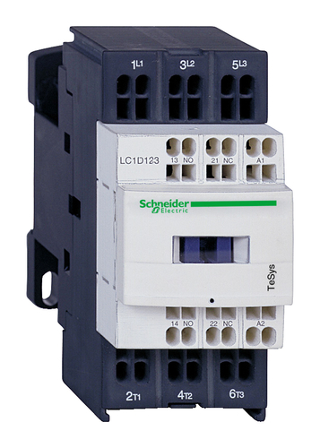 Контактор Schneider Electric TeSys LC1D 3P 9А 440/125В DC 4кВт