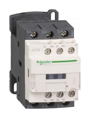 Контактор Schneider Electric TeSys LC1D 3P 9А 400/250В DC 4кВт