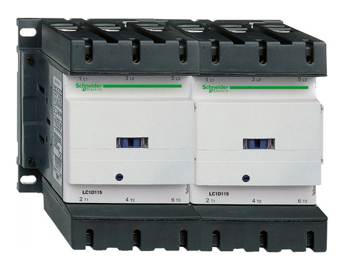 Реверсивный контактор Schneider Electric TeSys LC2D 3P 115А 400/220В AC 55кВт