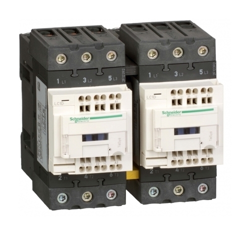 Реверсивный контактор Schneider Electric TeSys LC2D EVERLINK 3P 40А 440/24В DC 18.5кВт