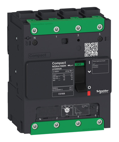 Силовой автомат Schneider Electric Compact NSXm, 16кА, 4P, 50А