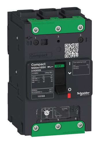 Силовой автомат Schneider Electric Compact NSXm, 36кА, 3P, 100А