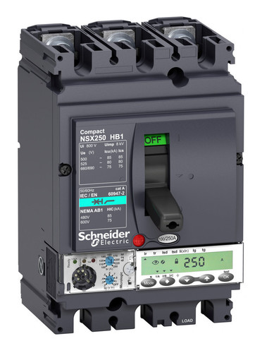 Силовой автомат Schneider Electric Compact NSX, 85кА, 3P, 250А