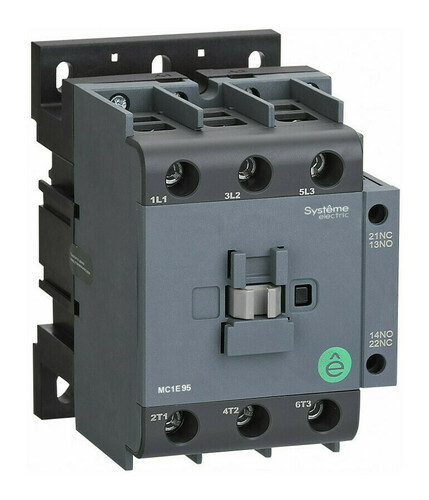 Контактор Systeme Electric SystemePact M 3P 95А 220В AC 45кВт, MC1E95M7