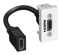 Розетка HDMI ALTIRA, белый