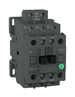 Контактор Systeme Electric SystemePact M 3P 12А 24В DC 5.5кВт, MC1D12BD