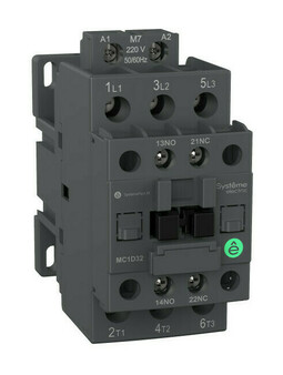 Контактор Systeme Electric SystemePact M 3P 32А 220В DC 15кВт, MC1D32MD